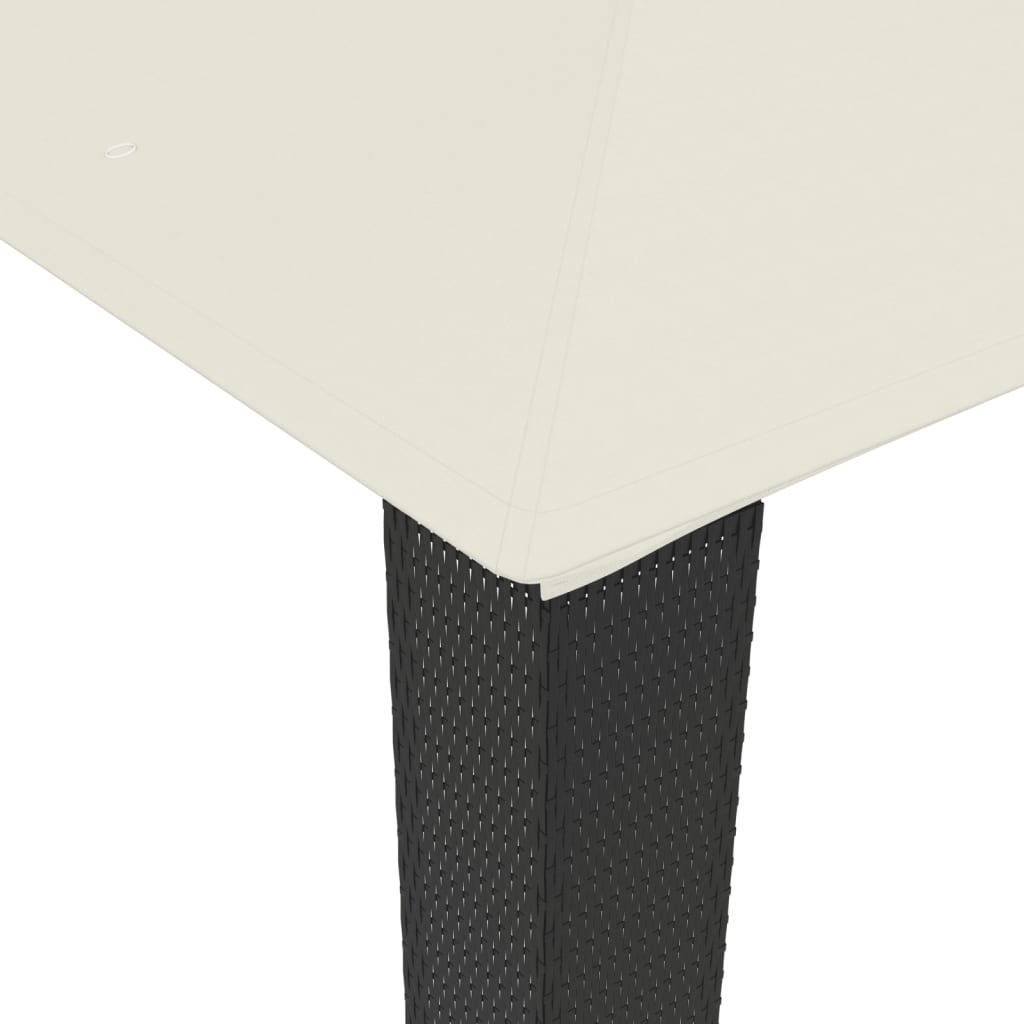 Tonnelle de jardin Calypso en acier avec toile imperméable | 3x3m | Crème | Série Confort