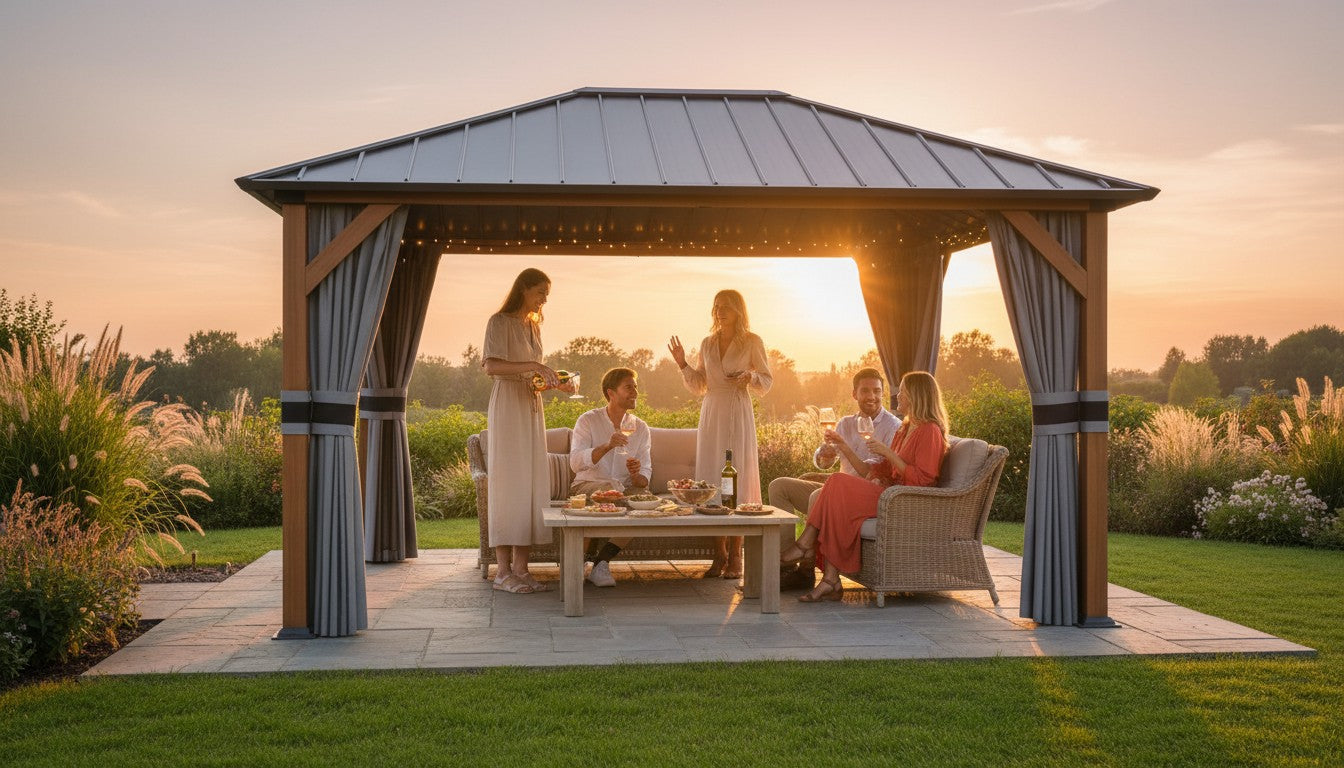 Ajoutez un coin d'ombre à votre terrasse