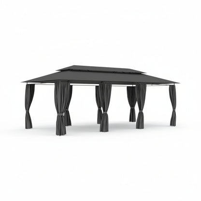 Tonnelle de jardin Riviera 3x6m | Série Confort