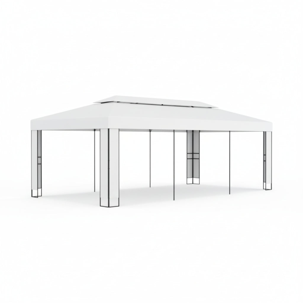 Tonnelle de jardin Azura 3x6m | Série Confort