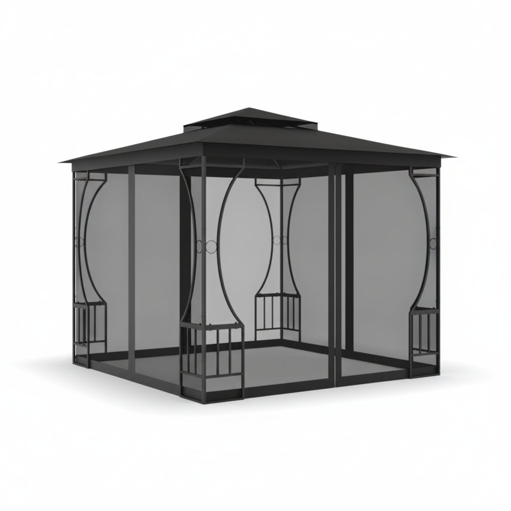 Tonnelle de jardin Eden 3x3m | Série Confort