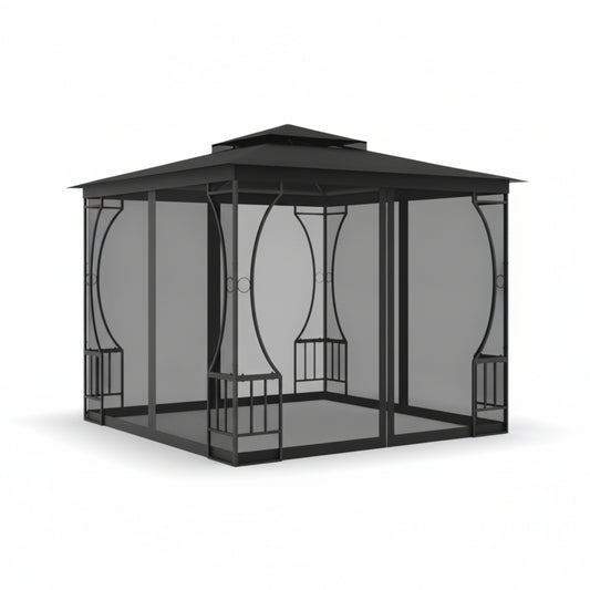 Tonnelle de jardin Eden 3x3m | Série Confort