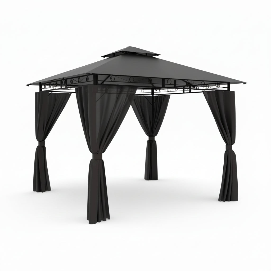 Tonnelle de jardin Solene 3x3m | Série Confort