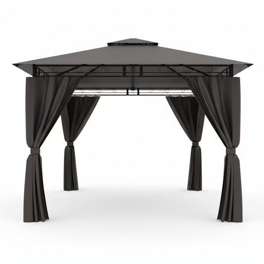 Tonnelle de jardin Solene 3x3m | Série Confort