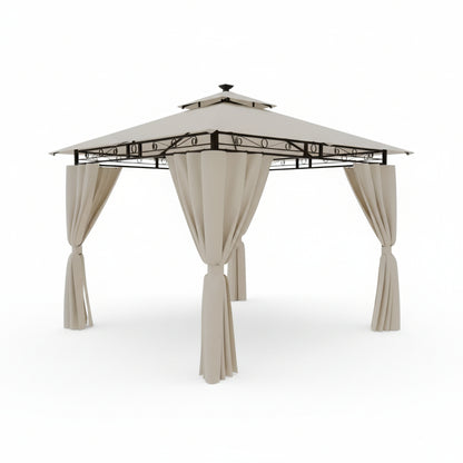 Tonnelle de jardin Solene 3x3m | Série Confort