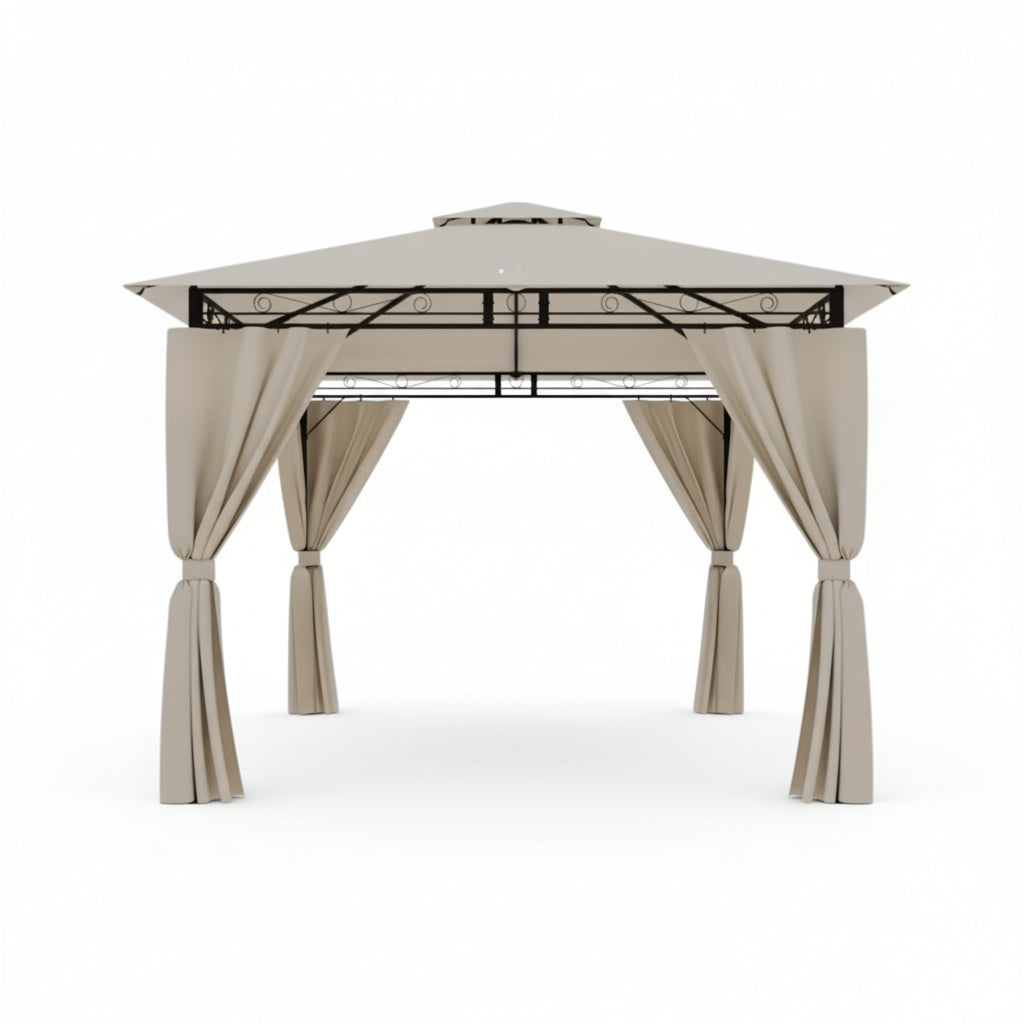 Tonnelle de jardin Solene 3x3m | Série Confort