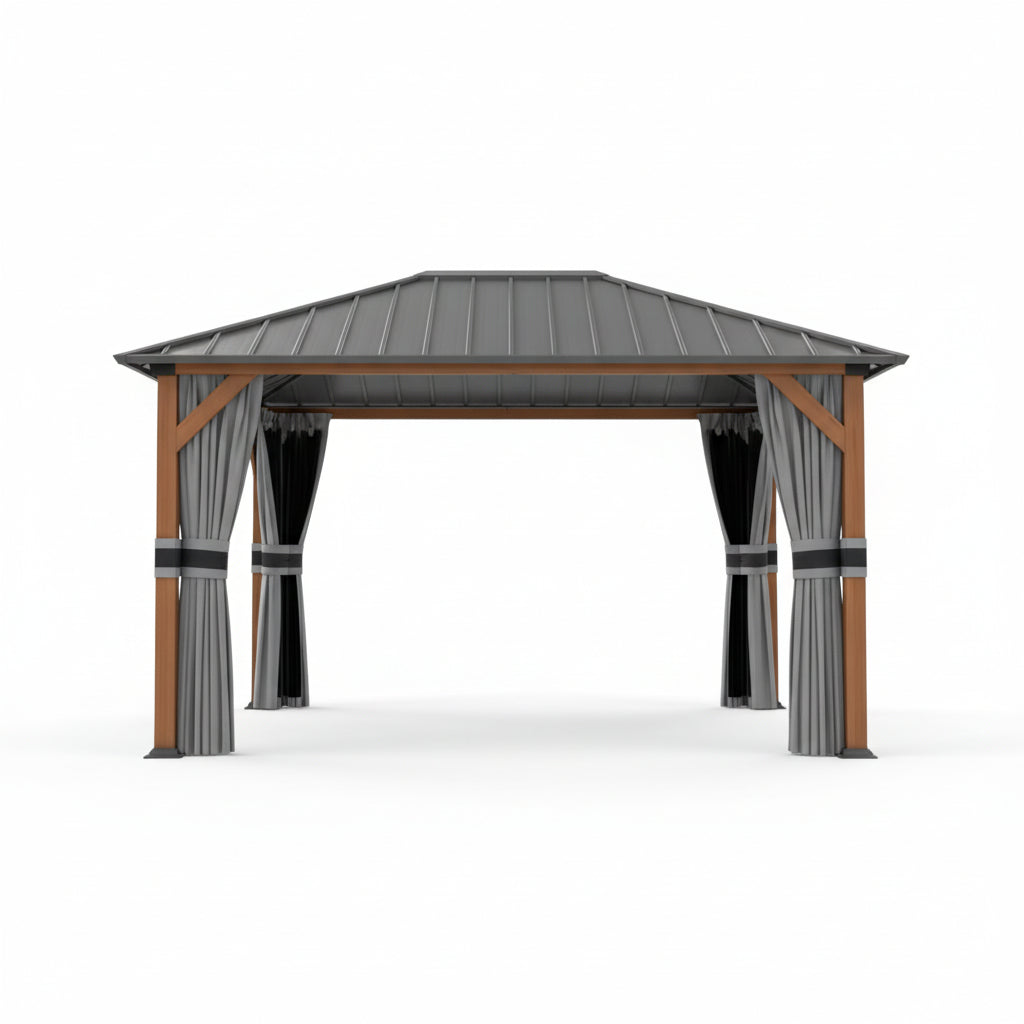 Tonnelle de jardin Titan 3x4m | Série Signature